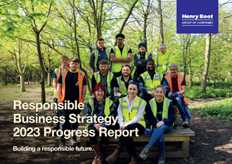 Responsible business report cover image