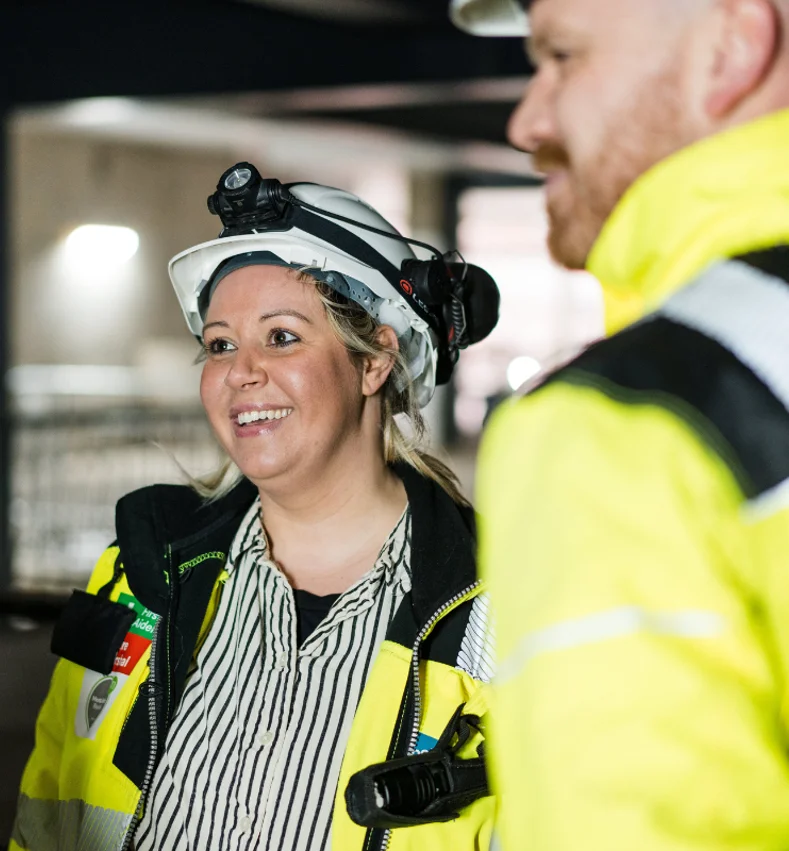 Woman In Hard Hat